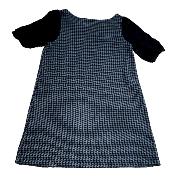 Anthropologie Houndstooth Lace Tunic Dress size M - Picture 5 of 11